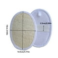 thumbnail image 3 of Hilingoto Loofah Bath Scrub 10X14.5Cm, Loofah Sponge Exfoliating Body Natural Loofah Sponge Scrub Brush for Men Women Bath, Loofah Bath Scrub Promotional Sales, Shower Nozzle, 3 of 8