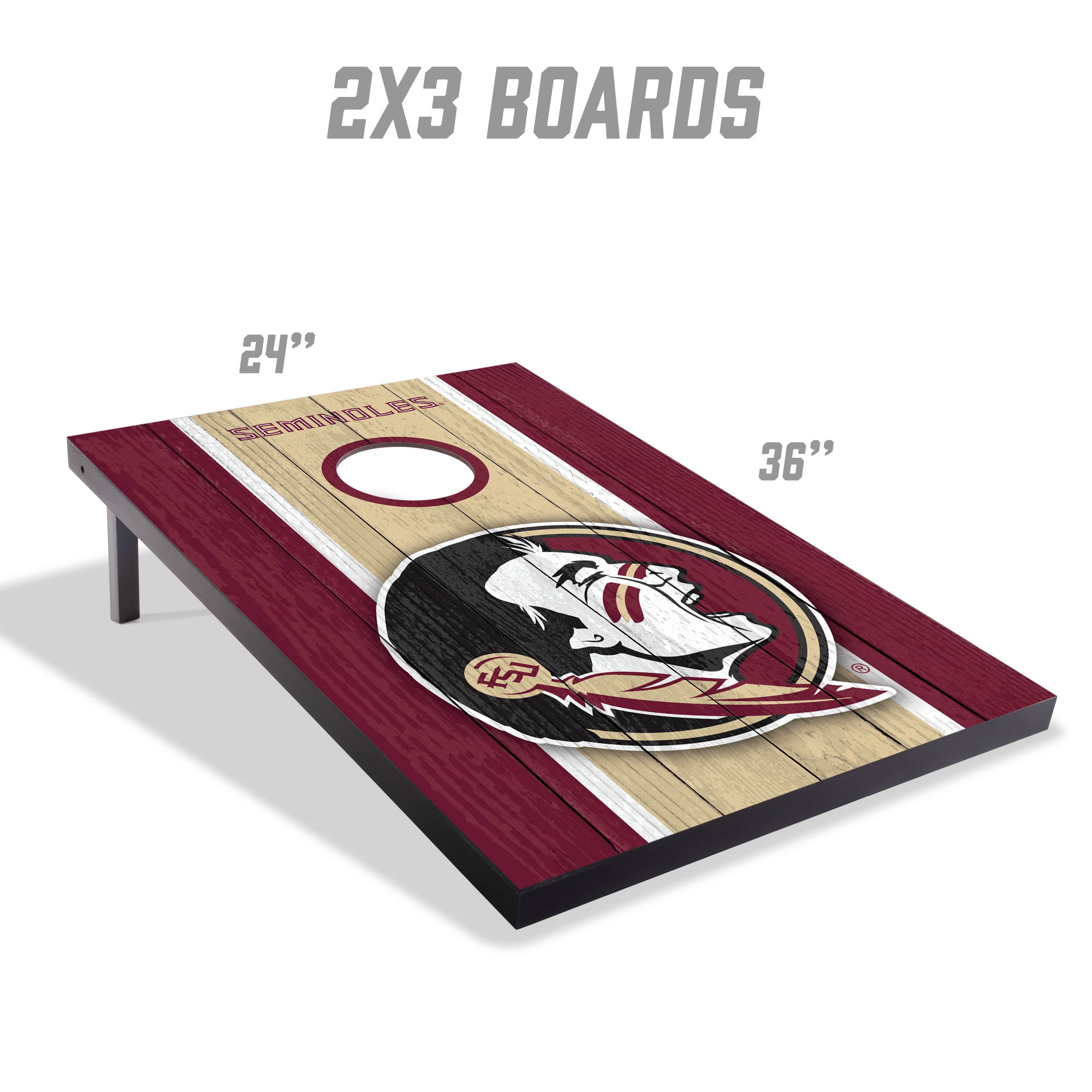 Florida St Seminoles 2x3 MDF Cornhole Game Set