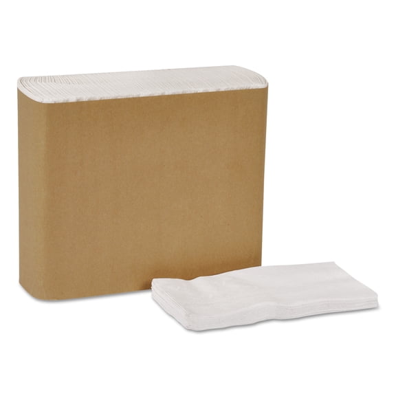 Tork Universal Dinner Napkins, 1-Ply, 15 x 17, 1/8 Fold, White, 3000/Carton -TRKN5181A