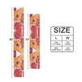 thumbnail image 6 of Yayeee Table Runner 70 inches Long Home Kitchen Dinning Party Decoration, Orange Hand Drawn Floral, 6 of 7