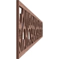 thumbnail image 3 of Ekena Millwork 46 1/4"W x 6"H x 3/8"T Springfield Fretwork Moulding, Walnut, 3 of 13