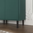 thumbnail image 6 of 63" Tall Bookcases,Freestanding Display Storage Shelves with Adjustable Board for Living room Bedroom Storage,Green, 6 of 8