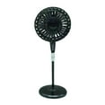 thumbnail image 2 of Ventilador de Pedestal de Cobre de Aleación, Modelo de Muebles en Miniatura de 1/12, Sala de , Decoración Interior, Juguetes, E Negro Hugo Abanico en miniatura, 2 of 4