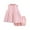 Pink, variant on Ashirexll Girls Summer Outfits, Girls Summer Sets, Summer Girls' Round Neck Sleeveless Casual Tops and Elastic Waist Shorts Solid Color Summer Outfits
