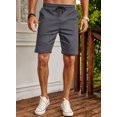 thumbnail image 3 of Chase Secret Men's Shorts Casual Classic Drawstring Summer Beach Cargo Shorts 40, 3 of 6
