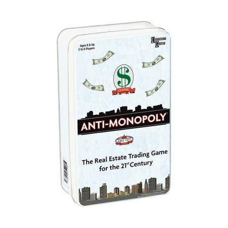 UPC: 0794764014877 | Anti-Monopoly Game from University Games for 2 to 6 Players Ages 8 and Up