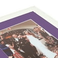 thumbnail image 4 of ArtToFrames 14x17" Matted Picture Frame with 10x13" Single Mat Photo Opening Framed in 1.25" Off White Wash on Ash and 2" Grape Mat (FWM-4098-14x17), 4 of 8