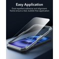 thumbnail image 5 of for iPhone 16 Pro Max Case, Compatible with MagSafe, Shockproof Military-Grade Protection, Magnetic Phone Case for iPhone 16 Pro Max, Classic Hybrid Case (HaloLock), Clear, 5 of 5