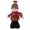 thumbnail image 1 of OUSITAID 1Pc Christmas Decorations Standing Santa Claus Doll Cloth Window Dressing, 1 of 1