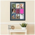 thumbnail image 2 of ArtToFrames Collage Photo Picture Frame with 9 - 6x8 Openings, Framed in Black with Dutch Blue and Black Mats (CDM-3926-213), 2 of 8