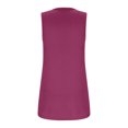 thumbnail image 5 of Tank Tops for Women 2025 Summer V Neck Sleeveless Basic Tanks Loose Fit Flowy Shirts Casual Vacation Beach Blouses, Limited Time Offer, Under 10 Dollars, 5 of 5