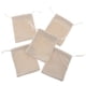 thumbnail image 1 of 5pcs Bolsas con Cordón Beige Proyecto de Artesanía Almacenamiento de Baratijas 12x16cm, 1 of 9