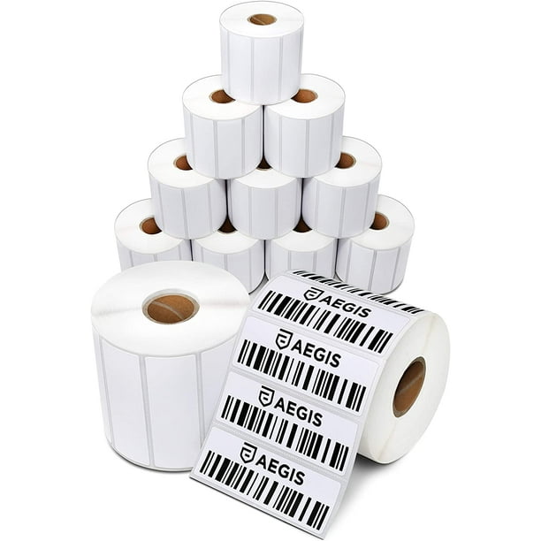 Aegis Adhesives 3” x 1” Direct Thermal Labels FBA Barcodes, Address