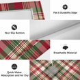 thumbnail image 6 of Fall Buffalo Plaid Outdoor Rug for Patio/Deck/Porch, Non-Slip Large Area Rug 5 x 8 Ft, Vintage Red Green Check Farmhouse Indoor Outdoor Rugs Washable Area Rugs, Reversible Camping Rug Carpet Runner, 6 of 8