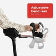 thumbnail image 7 of OasisSpace Pneumatic Armrest Walker, Tall Mobility Rolling Walker with Seat and 12” Pneumatic Wheels for Seniors and Adults, 7 of 7