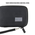 thumbnail image 4 of USA GEAR Portable Wi-Fi Mobile Hotspot Carrying Case w/ Wrist Strap & Hard Shell Exterior - Black, 4 of 9