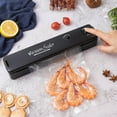 thumbnail image 4 of Clearance! Vacuum Sealer Today Food Protector Vacuum Sealer Machine Automatic Food Vacuum Sealer for Food Preservation Sealing Packing System for Fresh Food and Food Storage One Size Black, 4 of 6