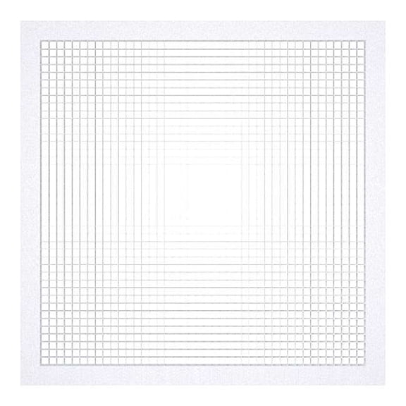 Return Air Grille 23.75 X 23.75, Powder Coated, Aluminum