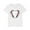 White, variant on AHTJRT Kids Baseball Shirts Love Heart Balls Graphic Print Tshirt Crewneck Short Sleeve Tee Tops for Outdoor Active Sports White 4 Years