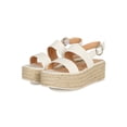 thumbnail image 5 of Women Open Toe Slingback Espadrille Flatform Sandal 19017, 5 of 6