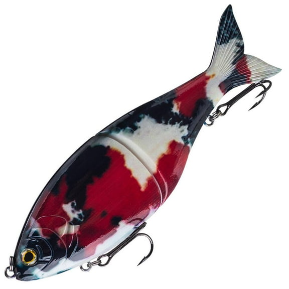 7 Inch 82g Glide Bait 2-Piece Jointed Swimbait Sinking Saltwater Hard Bait for Giant Bass Pike Musky Big Monster Fish