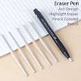 thumbnail image 7 of Artist Eraser Pen 3.8mm Retractable Design Includes 5 Refillable Erasers For Detailed Sketching And Schoolwork, 7 of 7