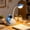 Blue, variant on Usb Rechargeable Lamp, Creative Astronaut Led Eye‑Caring Small Desk Lamp Portable Reading Learning Light for Students Kids Bedside Night Light Suitable for Bedroom Dorm Study Table Indoor Home Decor