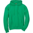 thumbnail image 1 of Hanes Men's Pullover EcoSmart Fleece Hooded Sweatshirt, Kelly Green, X Large, 1 of 1