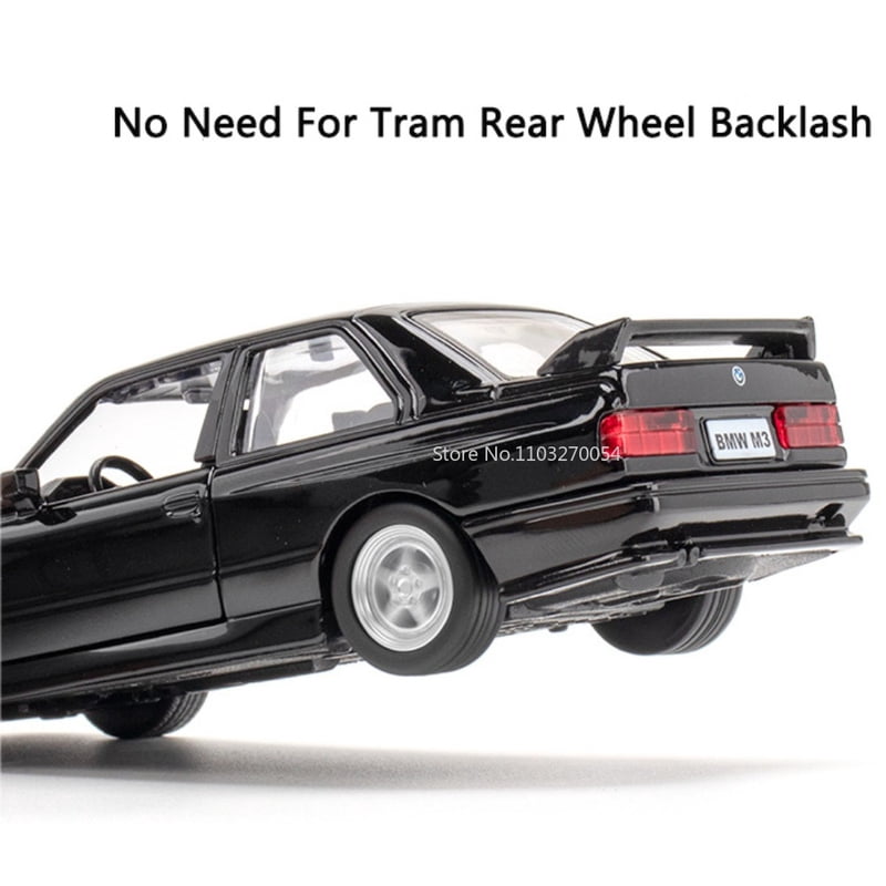 Scale 1/36 BMW M3 Alloy Model Toys Die Casting Alloy Model Door Can Be Opened Pull Back Toys Decorations Birthday Gift for Boy