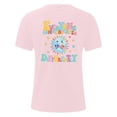 thumbnail image 6 of Telankuip Awareness Graphic T Shirts for Unisex Casual and Comfortable Casual Crewneck Short Sleeve Graphic Tee for Adult Support Lightweight Comfy Summer Workout T-Shirt Top Light Pink XS, 6 of 6