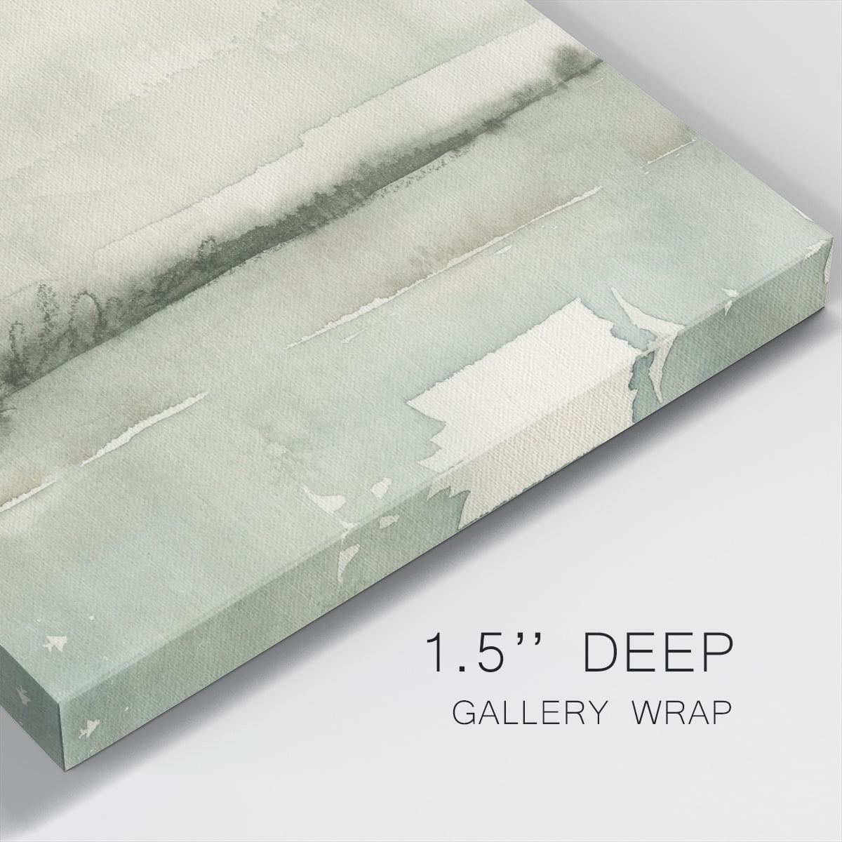 Wexford Home Winter Reflections III-Premium Gallery Wrapped Canvas, 24" x 24" - Ready to Hang