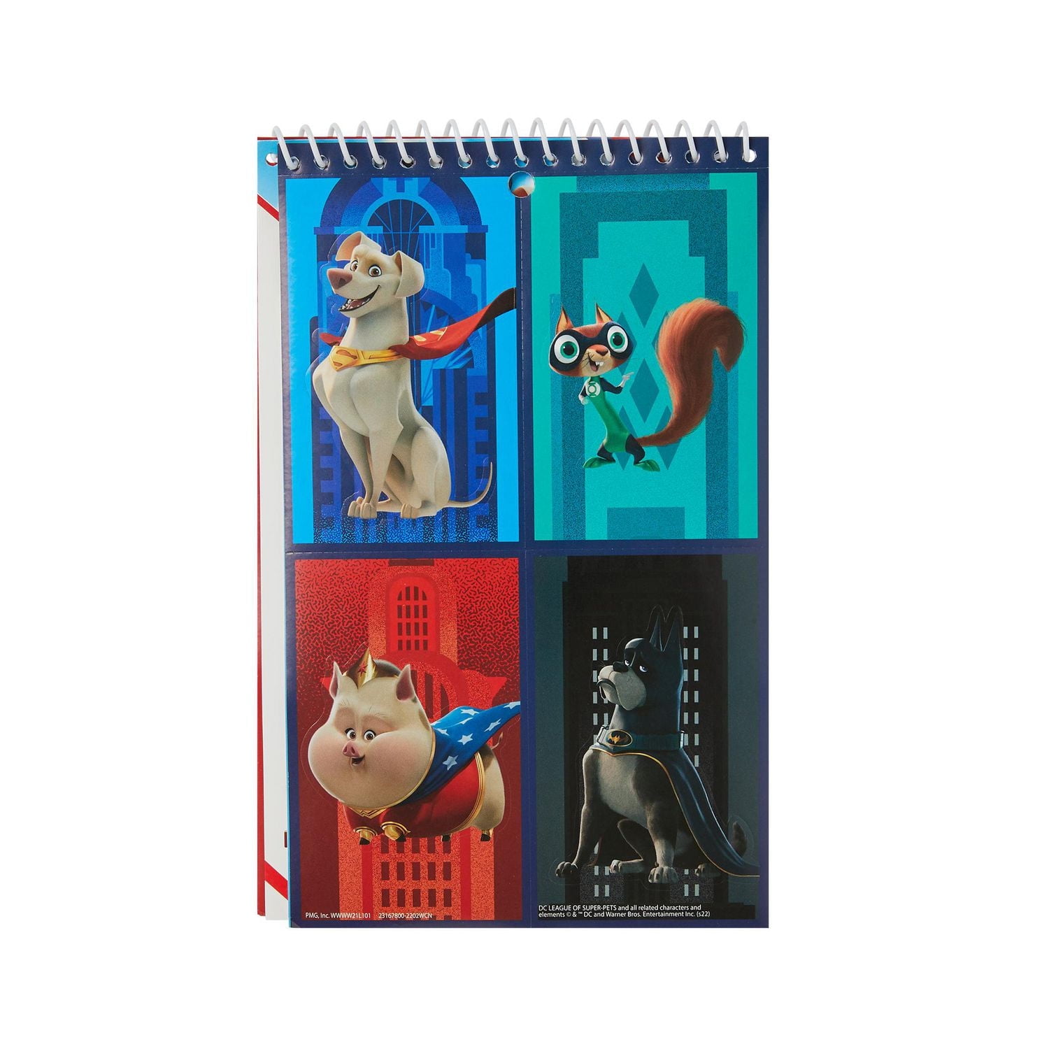 DC Super Hero Pets Tear & Share Sticker and Activity Book