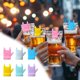 thumbnail image 1 of Juego de rotuladores para copas de vino de dedo | Pinzas de tazas numeradas para la identificación de bebidas | Reconocedor de copas de vino | Clips decorativos para eventos de fiesta | Paquete de 6, 1 of 8