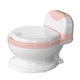 thumbnail image 4 of Orinal para entrenamiento Hugo Inodoro Sensación real Asiento de PU Anillo cómodo Orinal extraíble rosado, 4 of 9