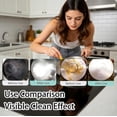 thumbnail image 2 of Stovetop Black Stain Cleaning Kit, Multi-Purpose Grease Remover, Bottom Cleaning Paste for Pots and Frying Pans, Powerful Kitchen Utensil Cleaner, Easily Clean Burnt Cookware (150g) (1), 2 of 4