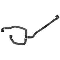 Unique Bargains Radiator Hose No.17128602602 Engine Coolant Water Hose Pipe for BMW 530i xDrive 2.0L 2017-2023 for BMW 740e xDrive 2.0L 2017-2019 Rubber Black