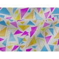 thumbnail image 4 of oneOone Viscose Jersey Purple Fabric Triangle Dress Material Fabric Print Fabric By The Yard 60 Inch Wide-UPQ, 4 of 5