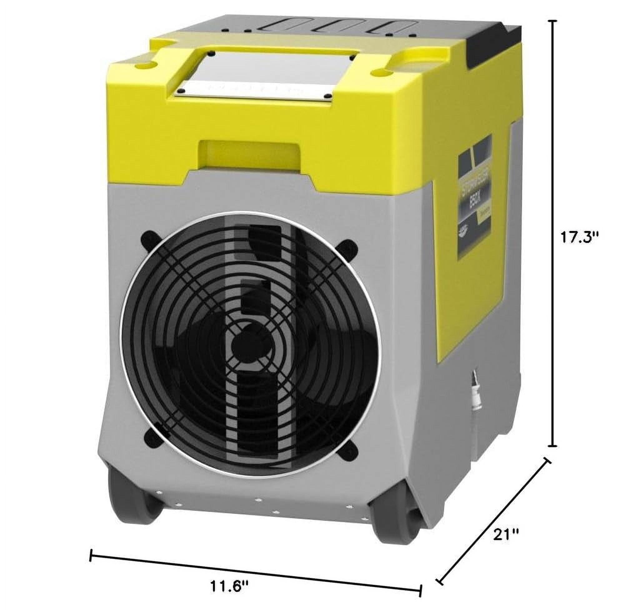 ALORAIR 180 Pints Commercial dehumidifiers with Pump Smart WiFi Control, Storm LGR 850X Industrial Dehumidifier for Water Damage Restore, Basement, Garage, Crawl Space, with 5 Years Limited Warranty