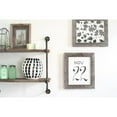 thumbnail image 3 of 12" x 24" Rustic Farmhouse Gray Wood Frame, 3 of 4