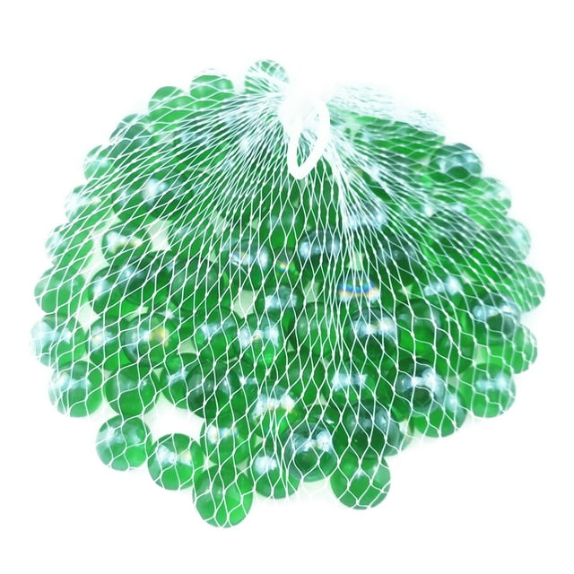 Juguetes de canicas,Juego a granel de canicas de colores surtidos,Juegos de canicas de vidrio Favores de fiesta Decoración del hogar,Canicas de vidrio de mezcla de colores Juegos de Verde
