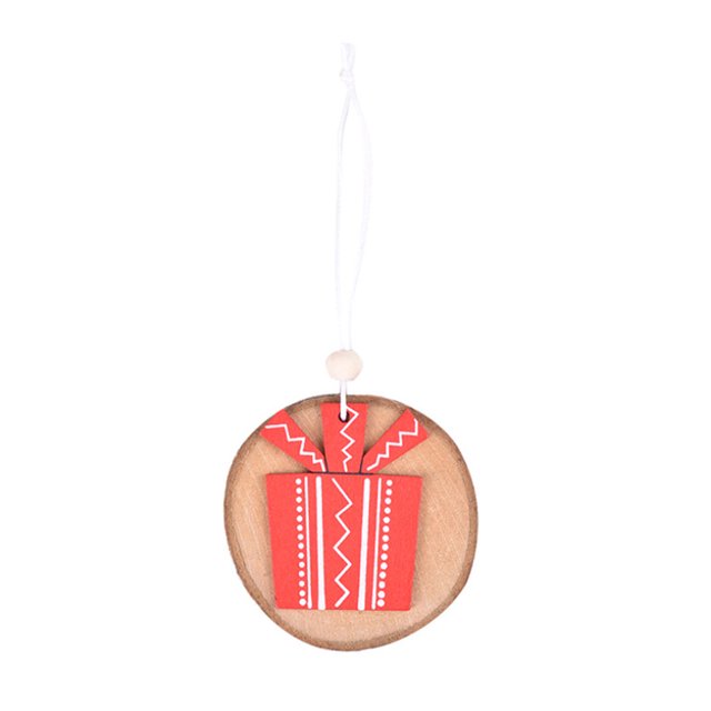 Bolas de Navidad exquisita campana pequeña vacaciones DIY adornos de Navidad delicado hermoso colgante superficie recubierta fiesta temática Kits de decoración para fiestas Bolsa de regalo Bearachild HA069475-01