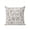 Brown, variant on Outdoor Pillows Waterproof, Light Blue Flower Bedding Throw Pillows with Insert for Couch Sofa Bed, Vintage Farmhouse Boho Leaf Spring 16x16 Inch Pillowcases Decorative Camping Patio Pillow Set of 1
