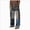 A89-Blue, variant on Men's Cotton Linen Pants Elastic Waist Drawstring Casual Trouser Lightweight Straight-Legs Loose Beach Yoga Pants Red S