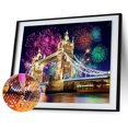 thumbnail image 2 of Wdftyju 5D bricolaje completo taladro diamante pintura fuegos artificiales puente punto de cruz bordado Wdftyju 2ad0mk5sr5au9te4, 2 of 8