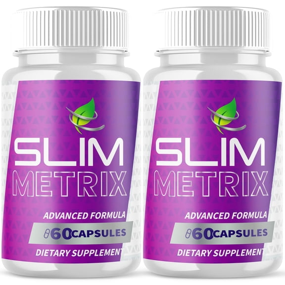 Slim Metrix Advanced Formula Pills Supporting Energy and Healthy Lifestyle SlimMetrix 120 Capsules