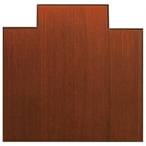 Anji Mountain 12Mm Bamboo Tri-Fold Area Rug 0 Dark Cherry Bamboo Tri-Fold 47" x 51" Rectangle