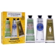 thumbnail image 3 of LOccitane Soft Hands Trio , 3 Pc 1oz Amande Delicious Hands, 1oz Shea Dry Skin Hand Cream, 1oz Verveine Cooling Hand Cream Gel, 3 of 8