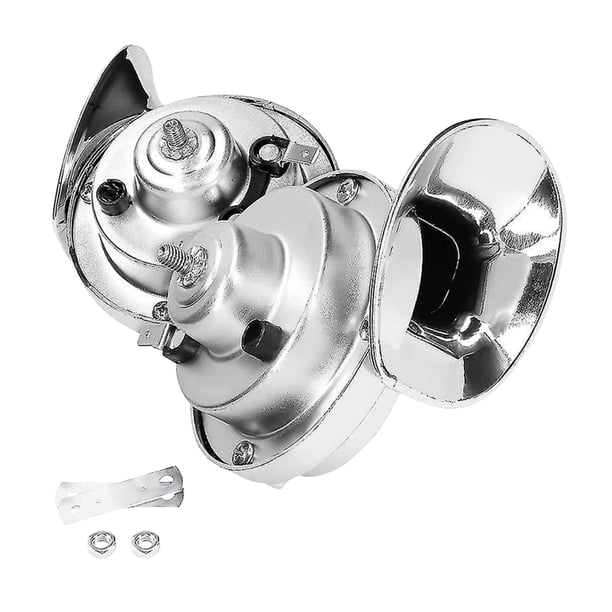 Bocina de aire para motocicleta de 12V, 300DB, resistente al agua, bocina de caracol automática para moto, barco automático