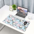 thumbnail image 5 of Bingfone Cute Panda Bear Large Gaming Mouse Pad,Extended Desk Mousepad with Stitched Edges,Non-Slip Base,Water Resist Keyboard Pad for Gamer, Office & Home, 29.5 x 16 in, 5 of 6