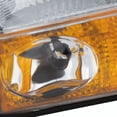 thumbnail image 5 of For Chevy Blazer 1998-2005 Headlight Assembly Driver Side | With Integral Fog Light | Replacement For GM2502173 | 16526225, 615343467047, 5 of 6